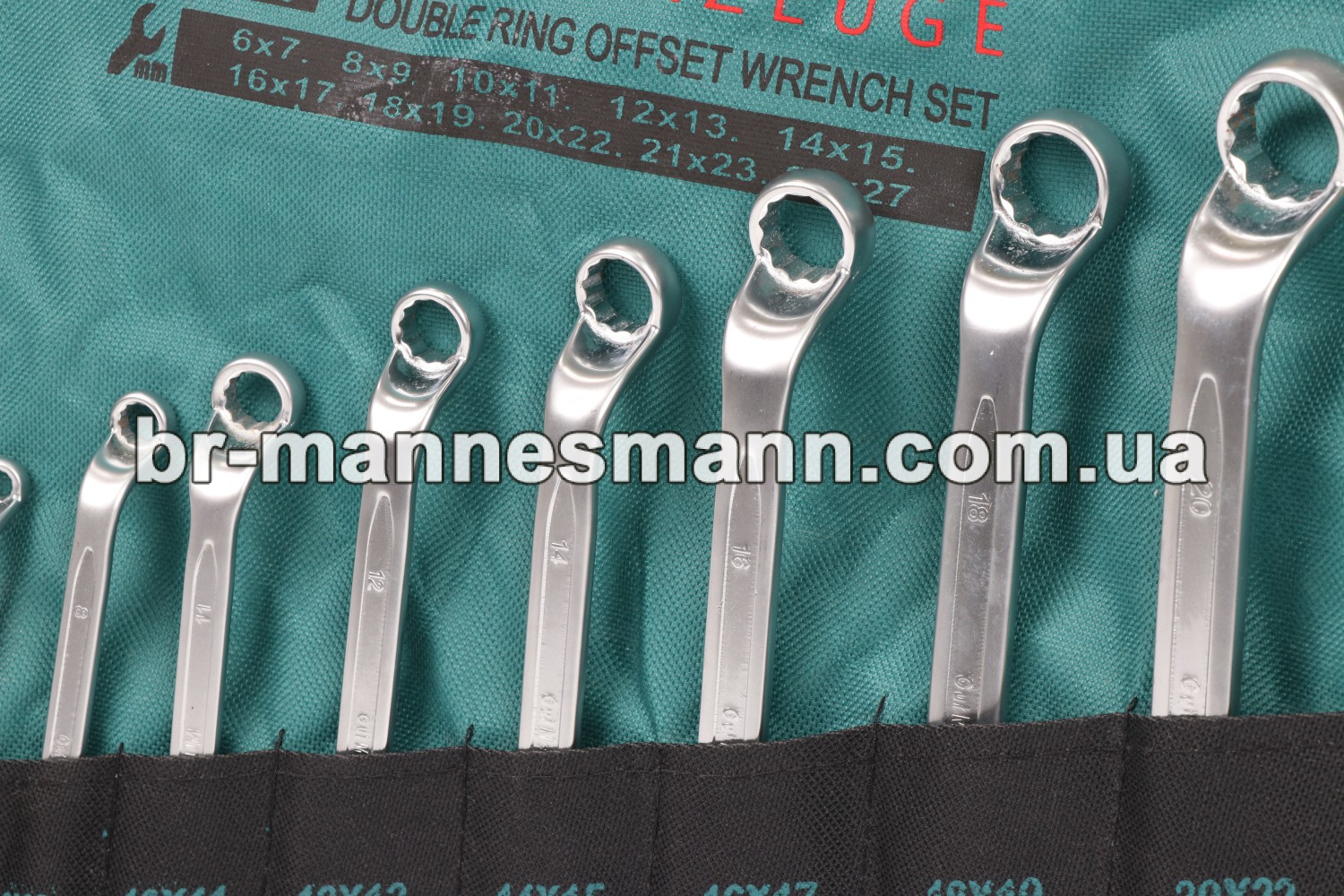 НАБІР КЛЮЧІВ НАКИДНИХ В ПЛАХТІ GUT MEISTER 10 ШТ. GM0310 - фото 6